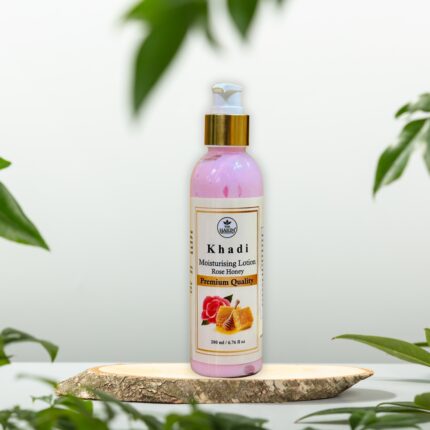 The Hakim Khadi Moisturising Lotion Rose Honey (200ml)